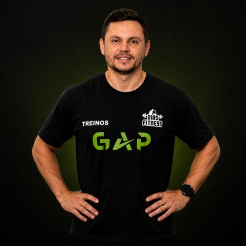 Professor Rubens Dias — criador da Certificação Treinos GAP DIASFITNESS