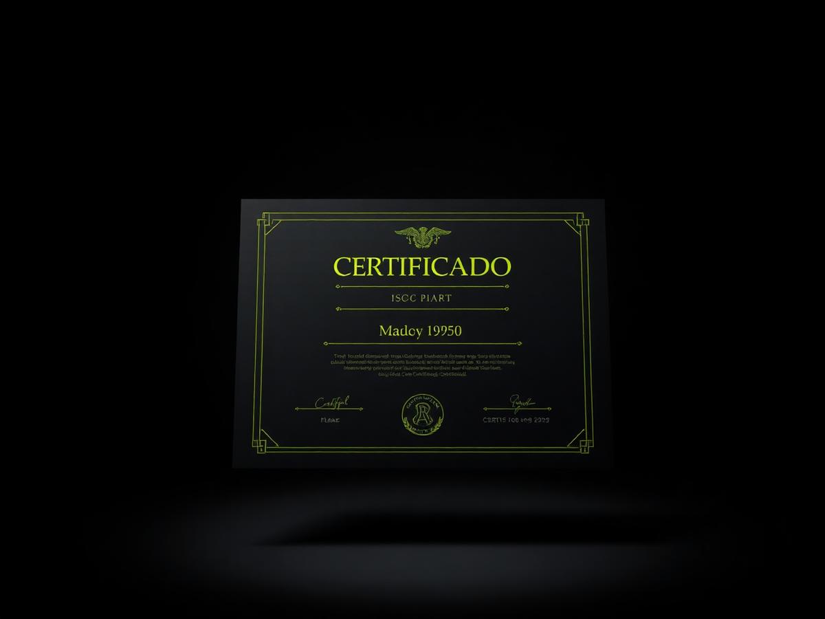 Certificado de conclusão de 40 horas
